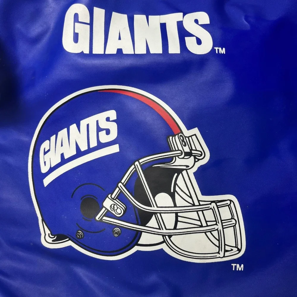 Vintage Pyrex Portables NY Giants NFL Thermal Casserole Carrier Blue Bag